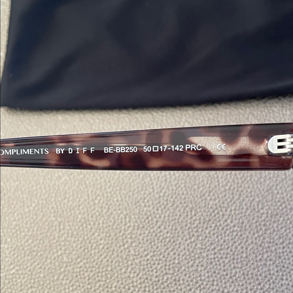 New Compliments By Diff Tortoise Shell Women's Bl… - image 3